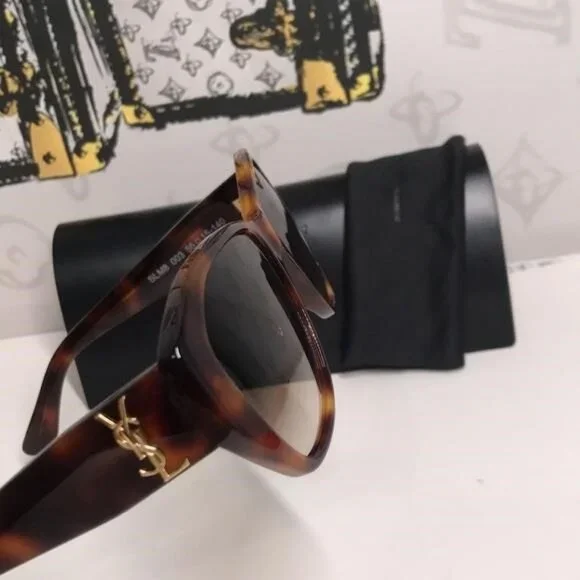 New Authentic Saint Laurent Havana SLM8 003 Sunglasses